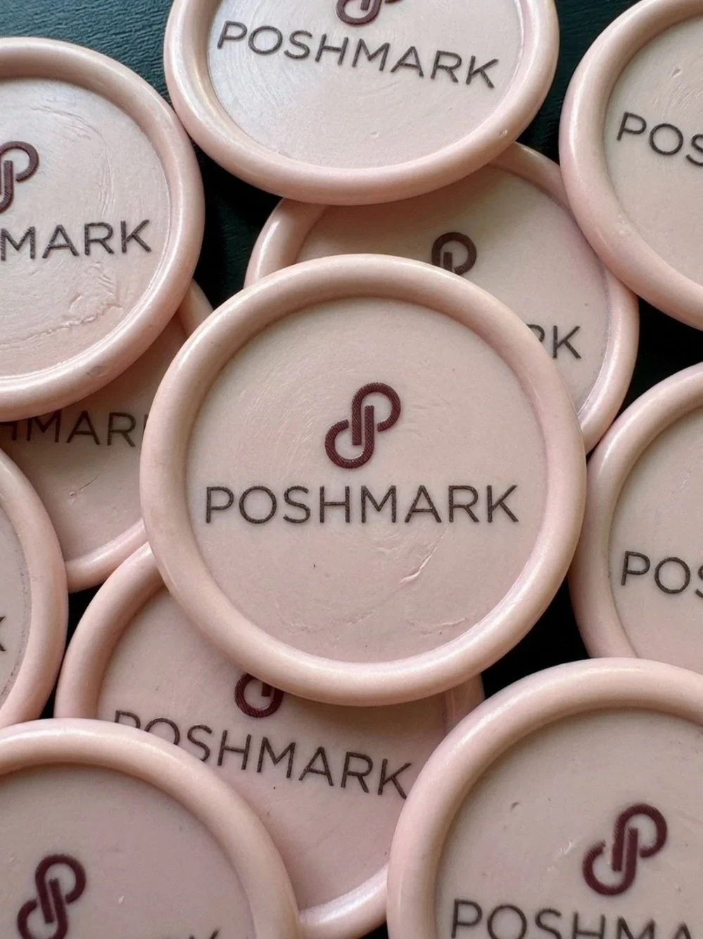 POSHMARK Branded Wax Seal Stickers | Premium Reseller Packaging Supplies